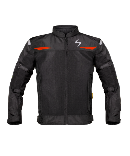 SCALA BLAZE JACKET - Black Red