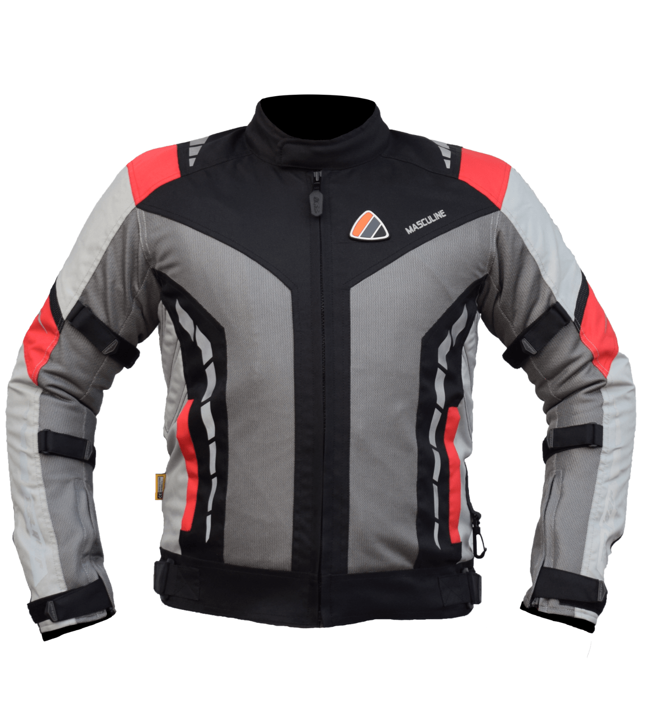 MASCULINE V.2 – GREY RED JACKET BISON PRO GEARS