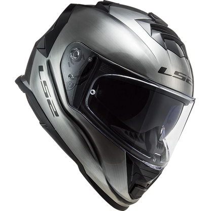 FF800 Storm Jeans Titanium Gloss Helmet