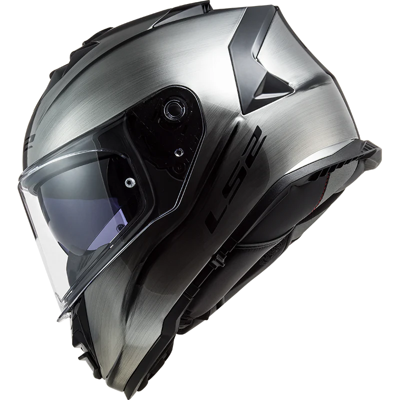 FF800 Storm Jeans Titanium Gloss Helmet