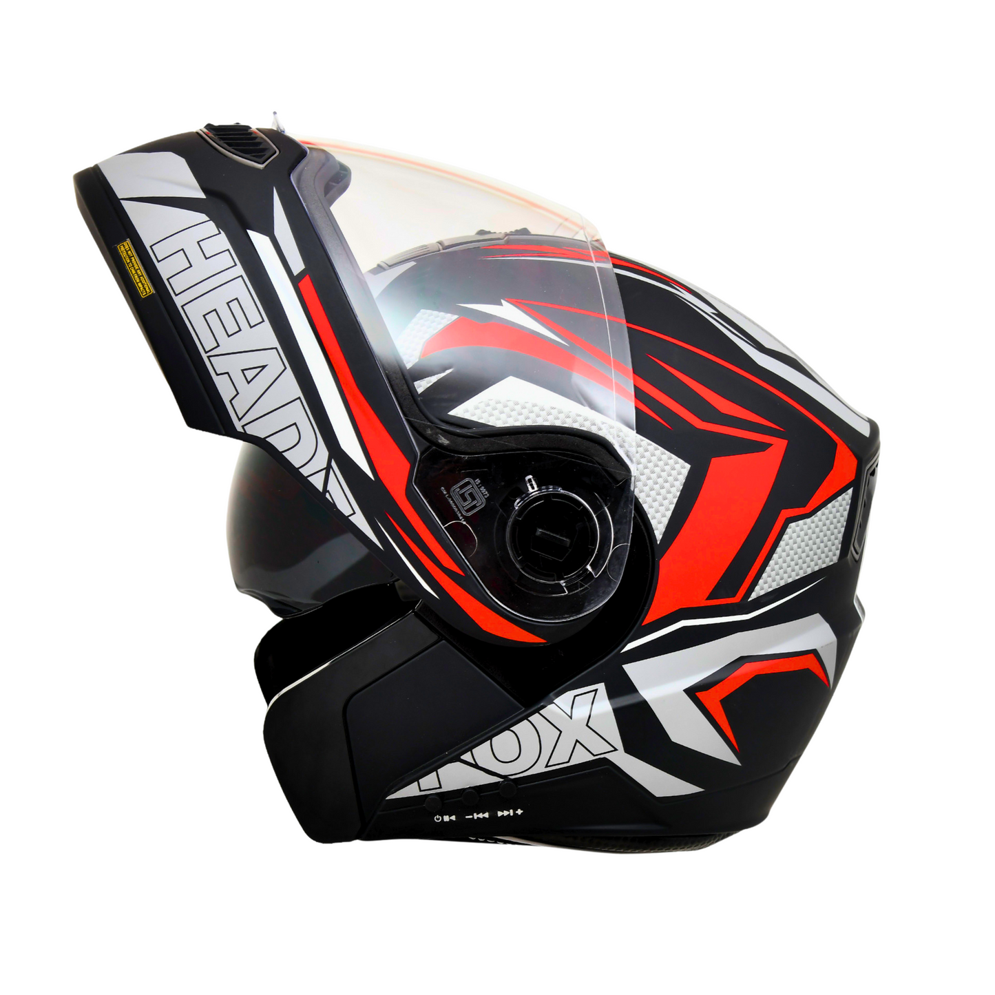 NF2 METRO MATT RED FLIP-UP DOUBLE VISOR HELMET