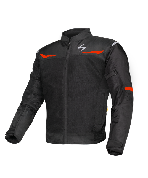 SCALA BLAZE JACKET - Black Red