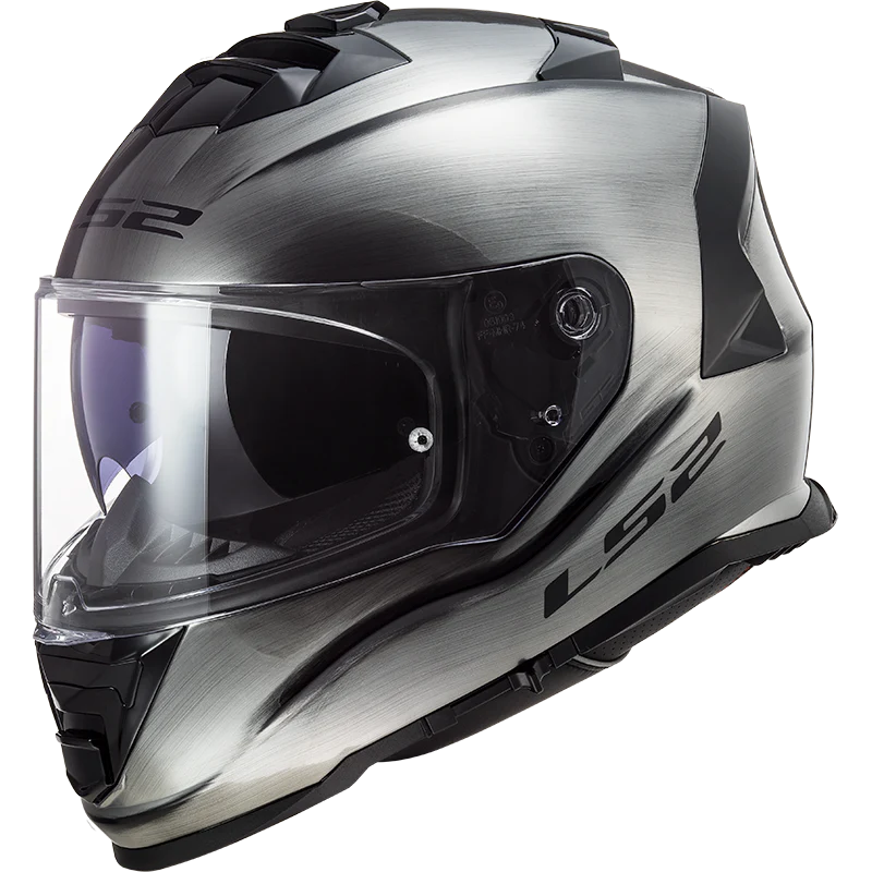 FF800 Storm Jeans Titanium Gloss Helmet