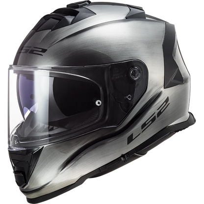 FF800 Storm Jeans Titanium Gloss Helmet