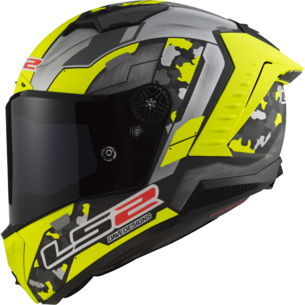 LS2 FF805 THUNDER C SPACE - H V Yellow Grey