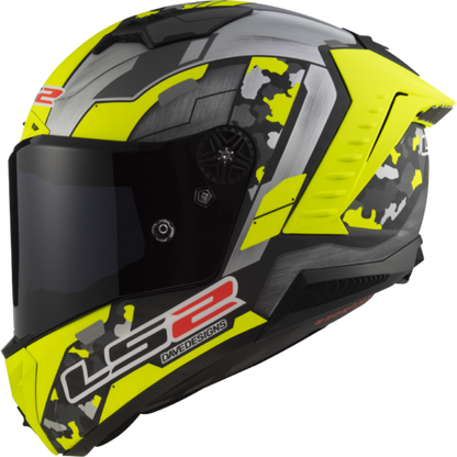 LS2 FF805 THUNDER C SPACE - H V Yellow Grey