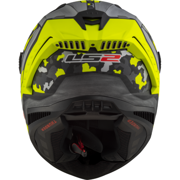 LS2 FF805 THUNDER C SPACE - H V Yellow Grey