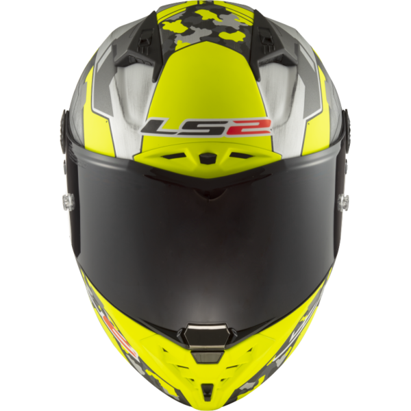 LS2 FF805 THUNDER C SPACE - H V Yellow Grey