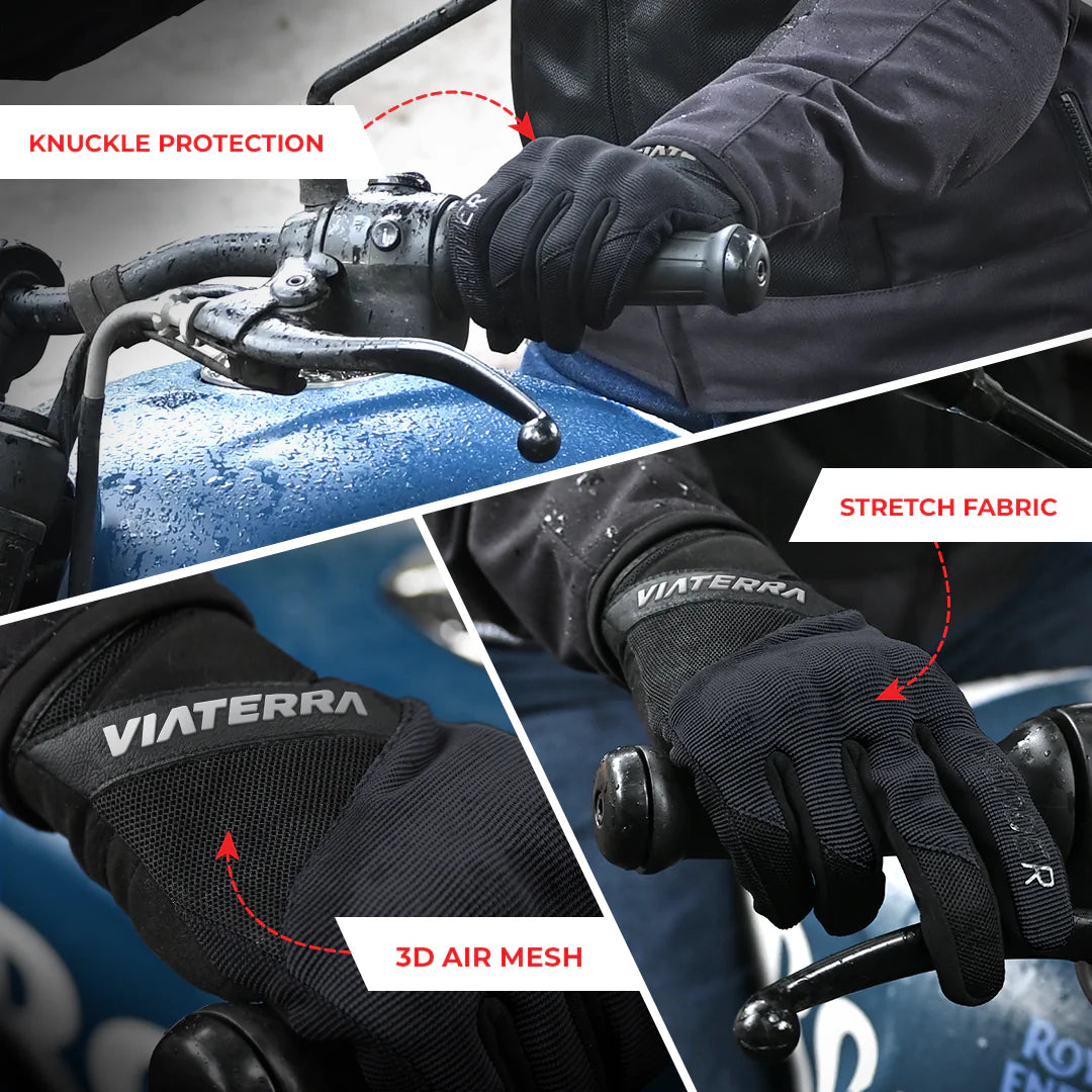 FENDER – DAILY USE MOTORCYCLE GLOVES FOR MEN