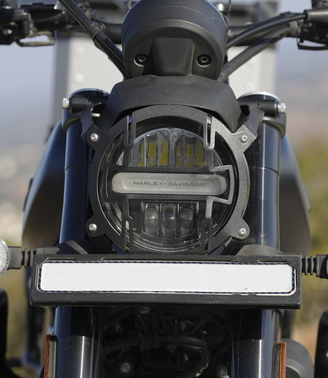 HARLEY 440X - HEADLIGHT GUARD