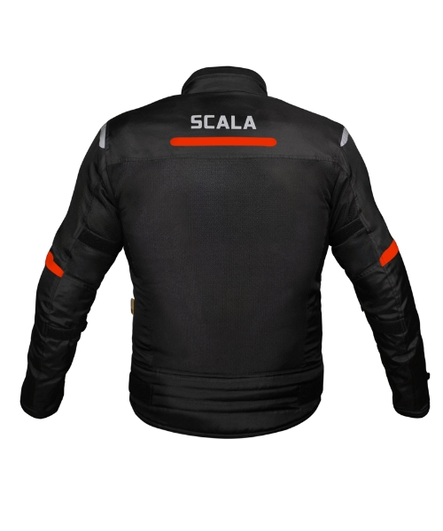 SCALA BLAZE JACKET - Black Red