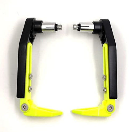 Handlebar Brake Folding Clutch Lever Guard Neon Green