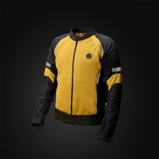 Streetwind Eco-Friendly Riding Jacket – Yellow