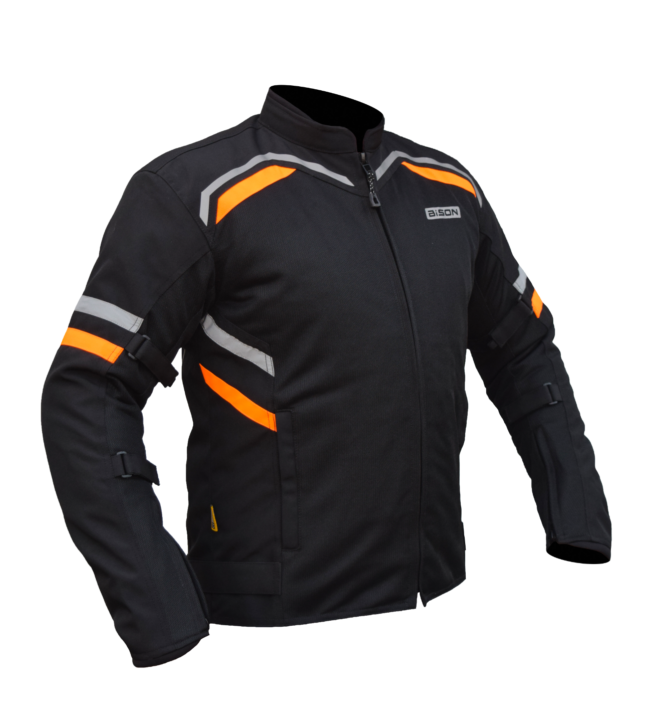 RAPTOR V.2 – BLACK HI-VIZ ORANGE JACKET