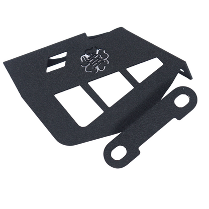 FRONT DISK CALIPER GUARD - BLACK