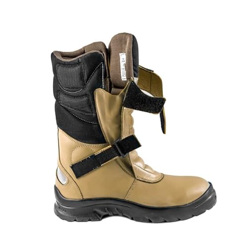 Orazo IBIS Trail Velcro Water Resistant Motorcycle Riding Boots (Camel)