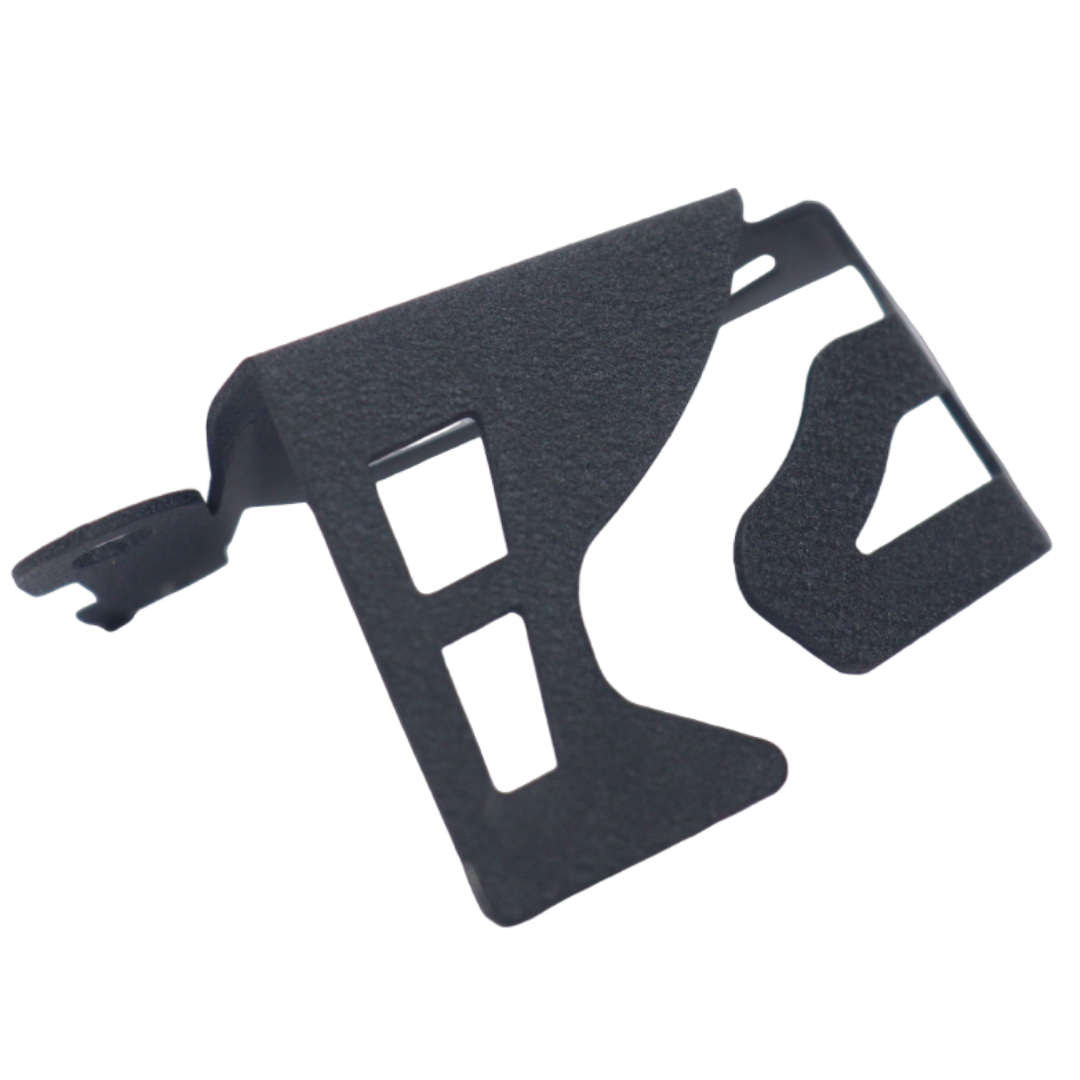 FRONT DISK CALIPER GUARD - BLACK