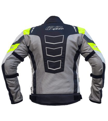 MASCULINE V.2 – GREY HI-VIZ GREEN JACKET BISON PRO GEAR