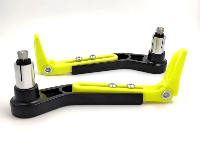 Handlebar Brake Folding Clutch Lever Guard Neon Green