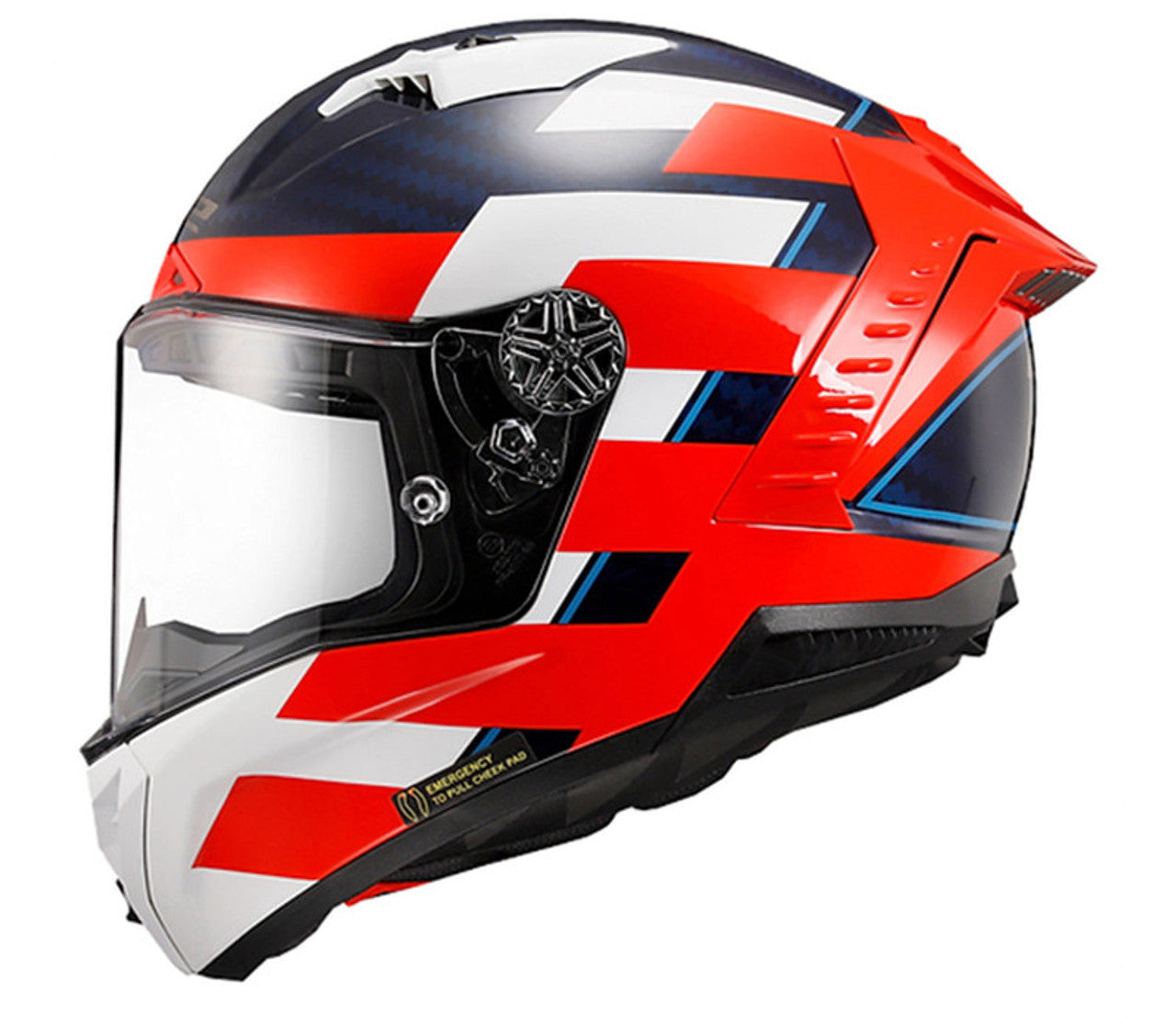 FF805 THUNDER C ALLIANCE RED BLUE WHITE