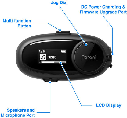 SENA - PARANI M10 MOTORCYCLE INTERCOM