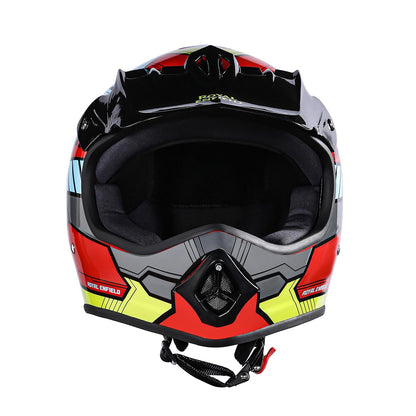 Royal Enfield Motocross Kids ISI Certified Helmet Chase FF