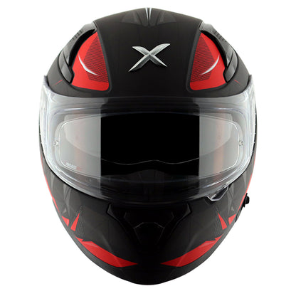 Apex Hunter Helmet DULL BLACK RED