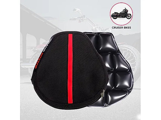 Air Comfy Seat Cushion for Motorcycle Long Rides (Cruiser Premium)