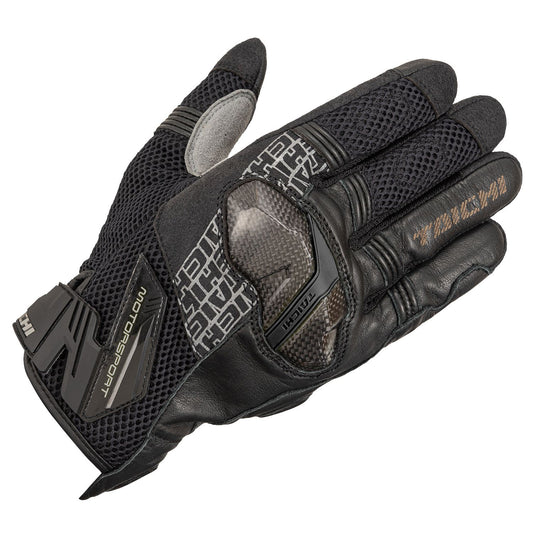 RS Taichi Armed Mesh Gloves Reflective Black