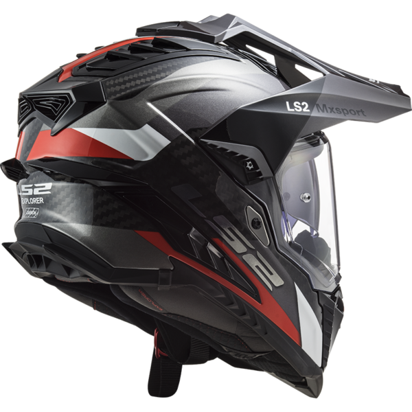 MX701 CARBON EXPLORER FRONTIER GLOSS - Titanium Red