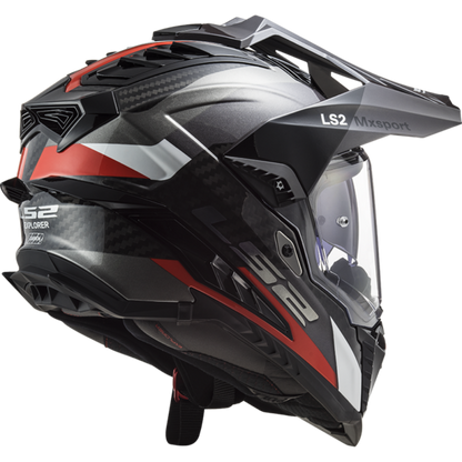 MX701 CARBON EXPLORER FRONTIER GLOSS - Titanium Red