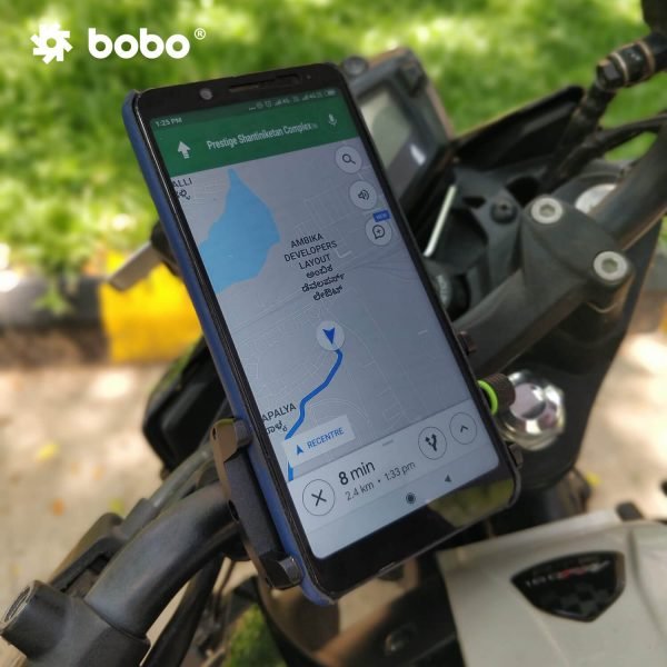 BOBO BM3 Claw-Grip Aluminum Bike / Cycle Phone Holder Motorcycle Mobile Mount