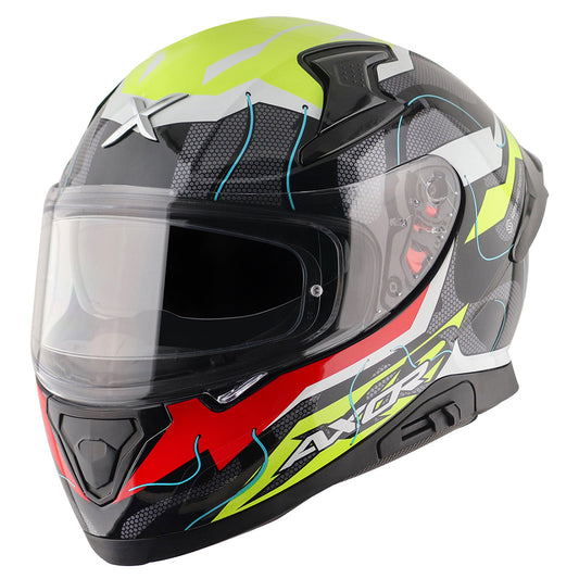 Apex Dynamo Helmet BLACK NEON YELLOW