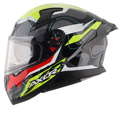 Apex Dynamo Helmet BLACK NEON YELLOW