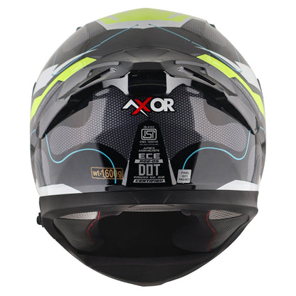 Apex Dynamo Helmet BLACK NEON YELLOW