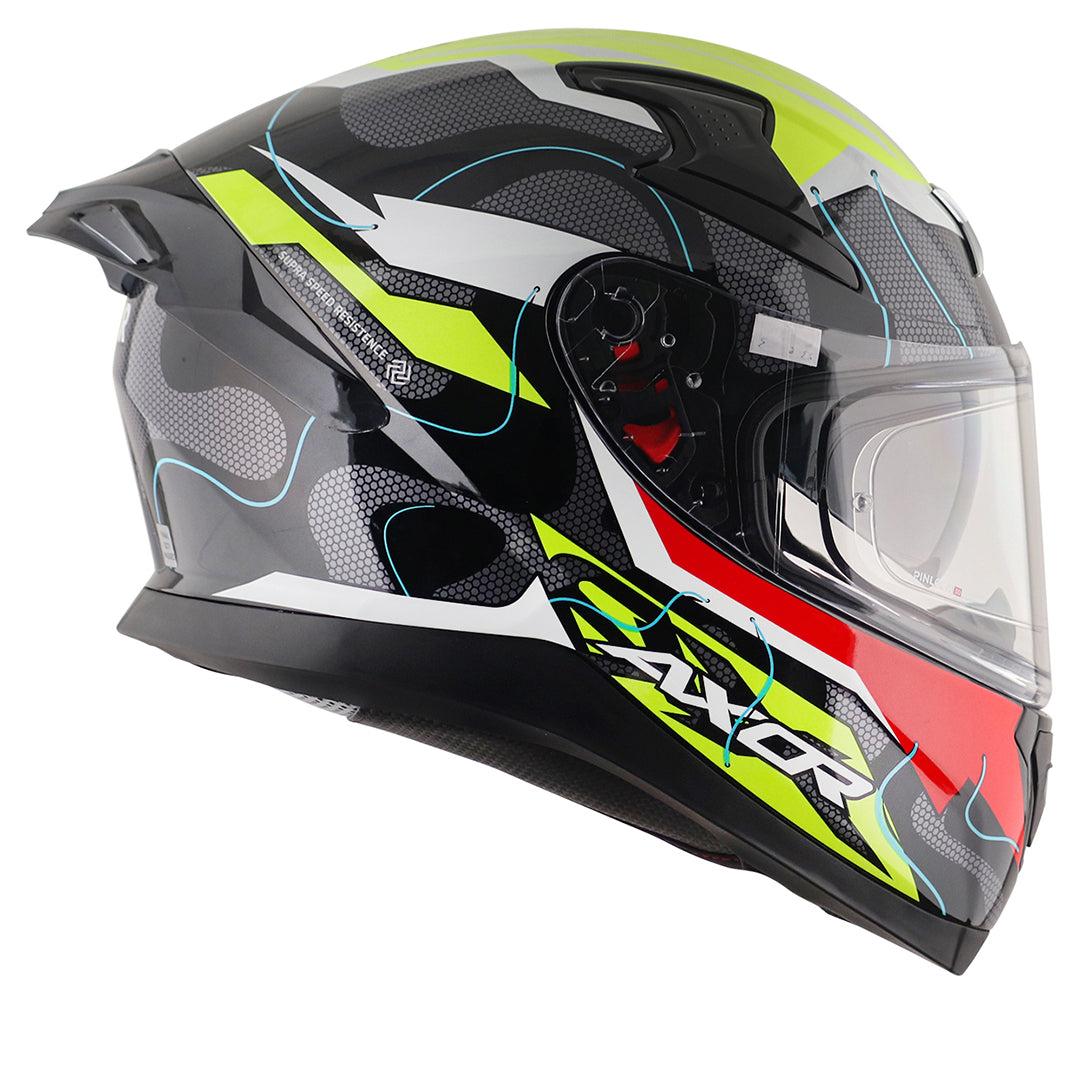 Apex Dynamo Helmet BLACK NEON YELLOW