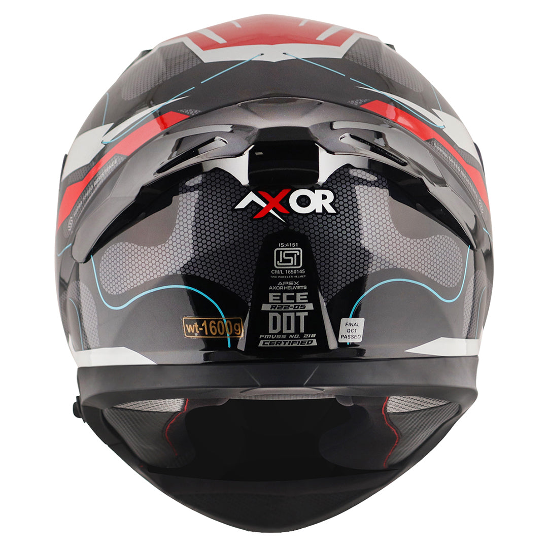 Apex Dynamo Helmet BLACK RED