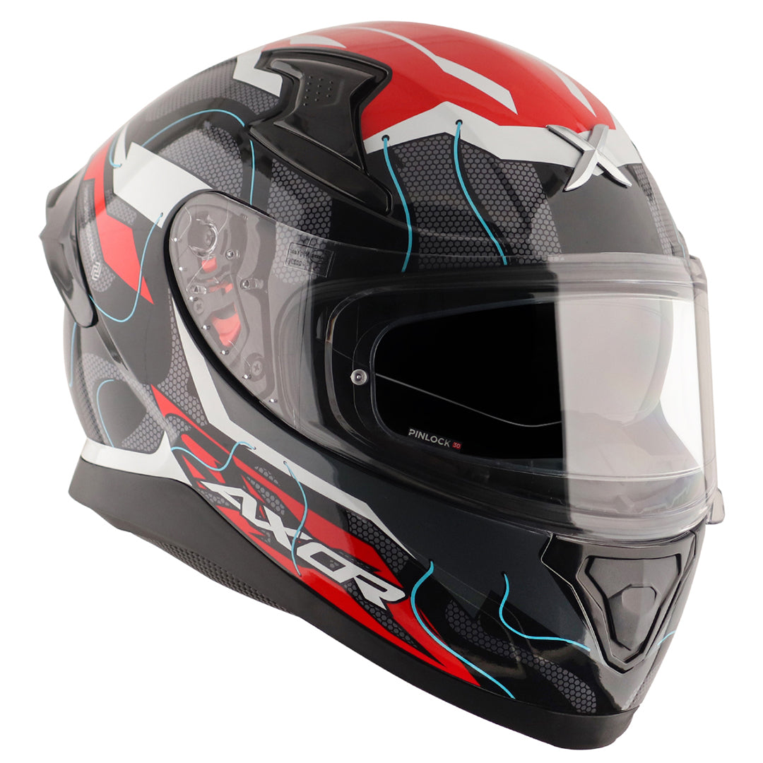 Apex Dynamo Helmet BLACK RED