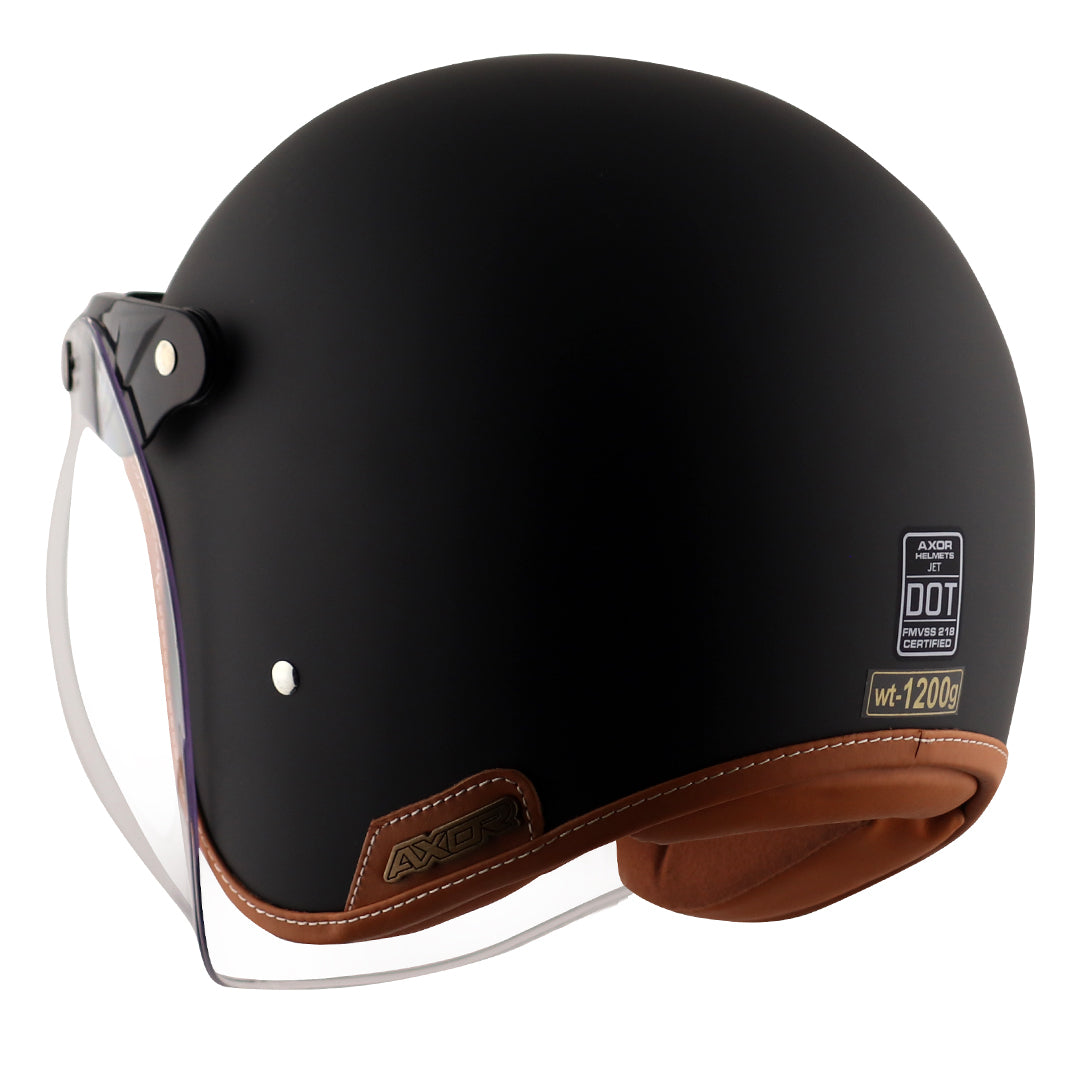 Axor Retro Jet Helmet Dull Black