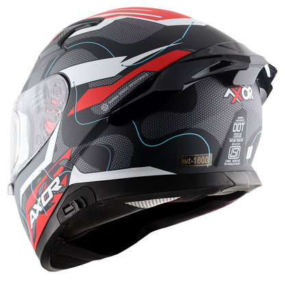 Apex Dynamo Helmet DULL BLACK RED