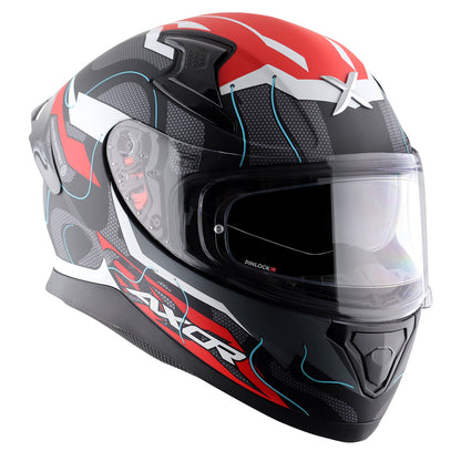 Apex Dynamo Helmet DULL BLACK RED