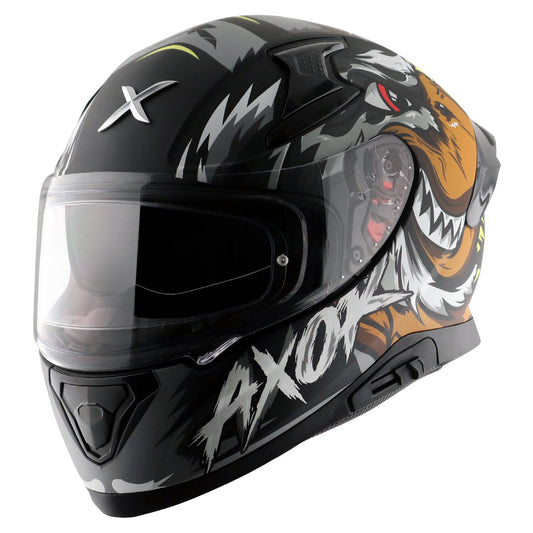 Apex Falcon Helmet DULL BLACK GREY