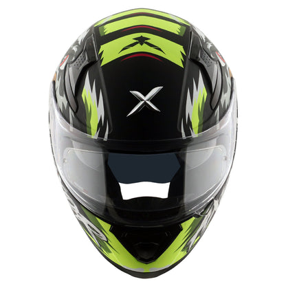 Apex Falcon Helmet DULL BLACK NEON YELLOW