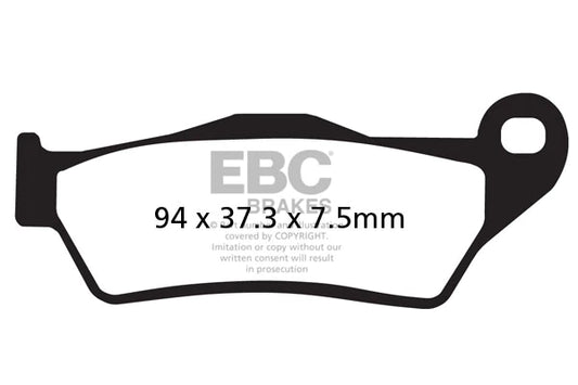 EBC Brake Pads for RE Himalayan (2018-21 Onw) FA181HH – Front