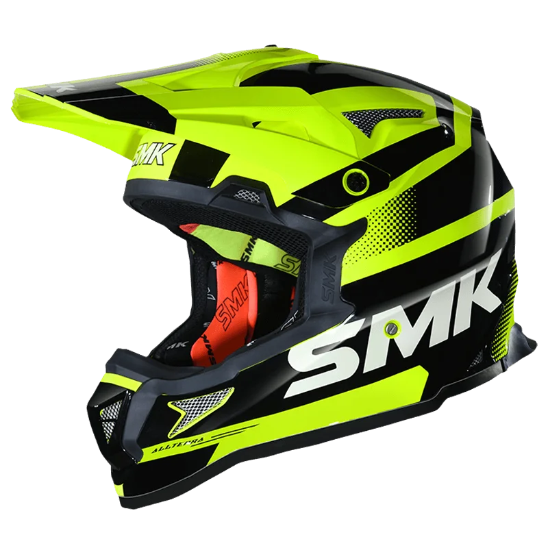 SMK Allterra X Throttle Green Black Gloss (GL422) Helmet (Copy)