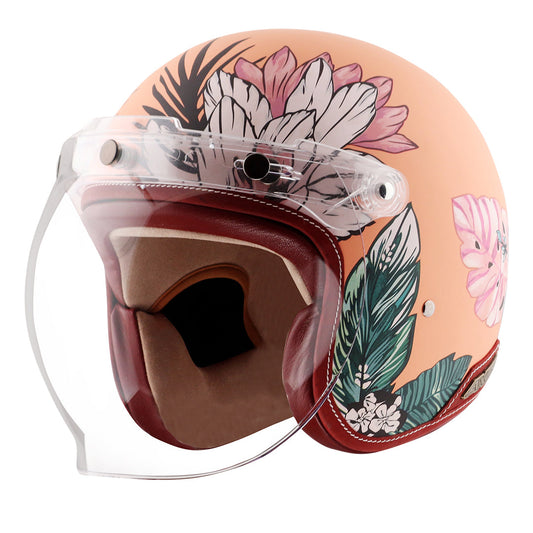 Axor Retro Jet Hawaii Women's Helmet Peach