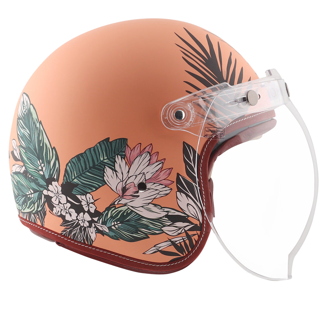 Axor Retro Jet Hawaii Women's Helmet Peach