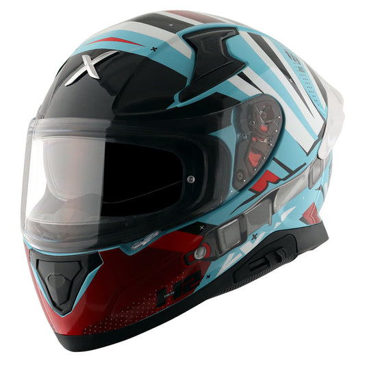 Apex Hex2 Helmet Hex Blue Red