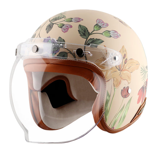 Axor Retro Jet Ibiza Women's Helmet Beige