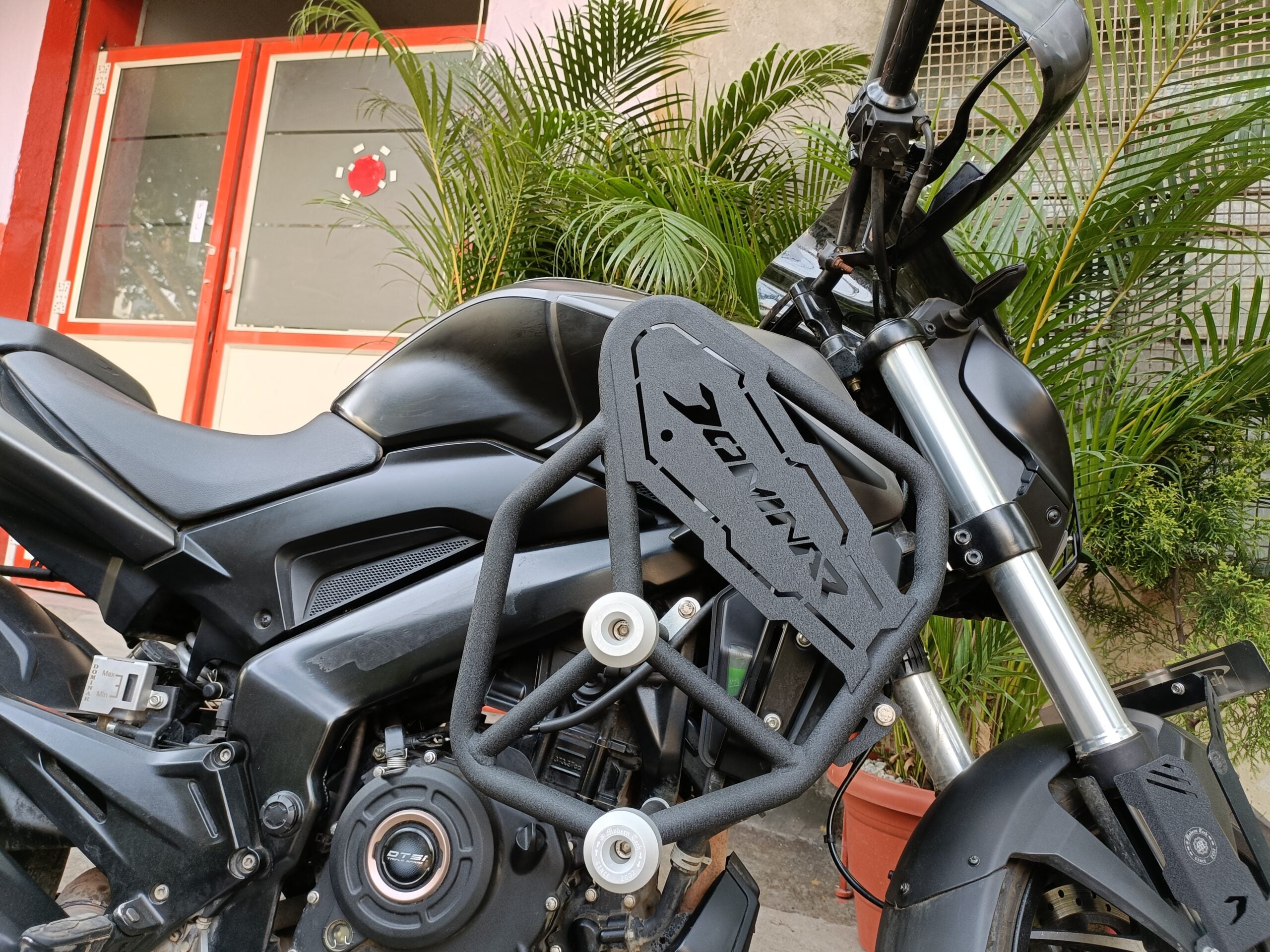 Premium Crash Guard Dominar 400 Black Ryders Arena